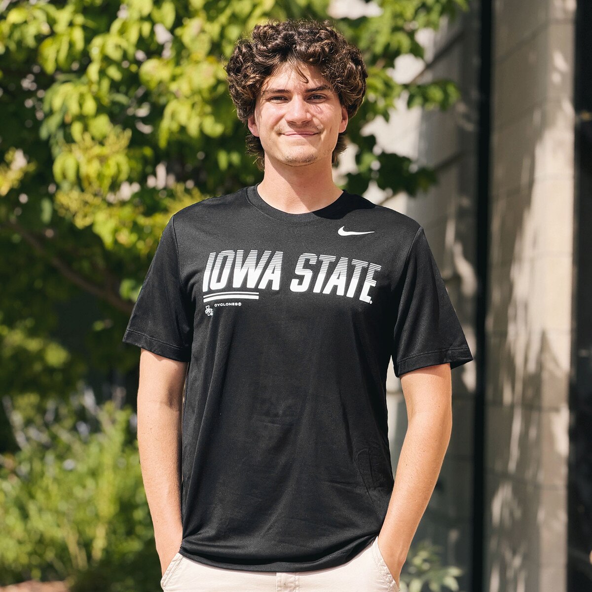 Nike Iowa State Black Legend Short Sleeve T-Shirt